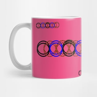 beautyful cycle art Design. Mug